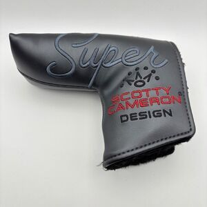 Scotty Cameron Putter Headcover Black Super Select Titleist Blade Cover